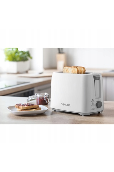 NO BRAND Toster Sencor STS 2606WH cu temporizator electronic 750W
