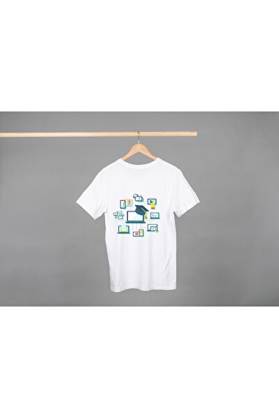 Noname Tricou Unisex Bumbac Premium Casual " Ict and computer science " Inscr...
