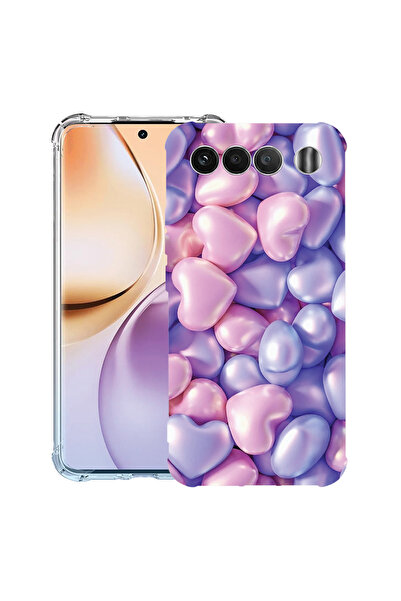 bestcase ®   Husă Antișoc pentru Realme 16, Inimi Colorate, 3156793 AS 1146