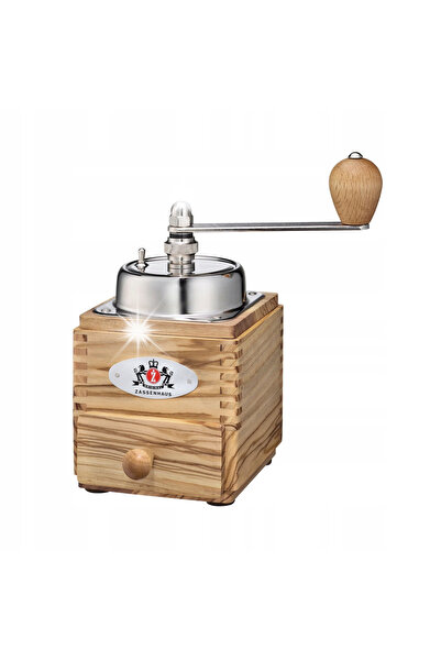 NO BRAND Râșniță de cafea cu manivelă, capacitate 50 g.
