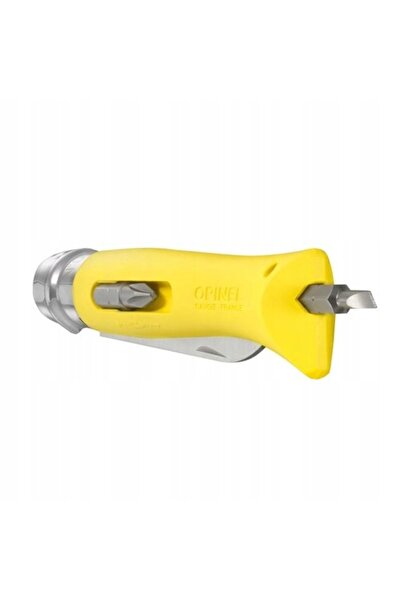 NO BRAND Cuțit turistic Opinel pentru bricolaj - galben