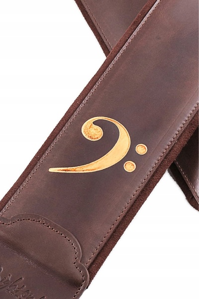 NO BRAND Fii corect! Curea de chitară maro Series Groove Fakey pentru chitară...