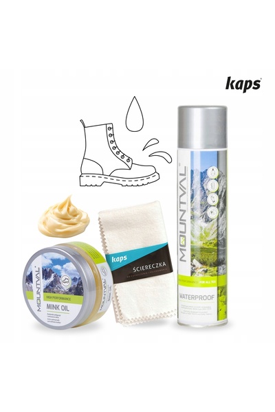 NO BRAND Set 3-în-1 Kaps: Impregnant Waterproof cu pastă uleioasă pentru încă...