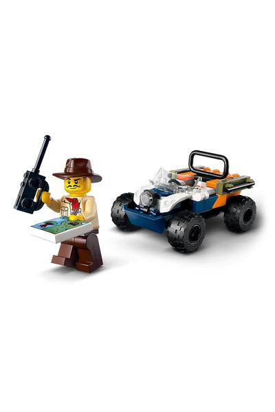 NO BRAND 60424 Mașină de teren Quad a exploratorului din junglă – Cadou pentr...