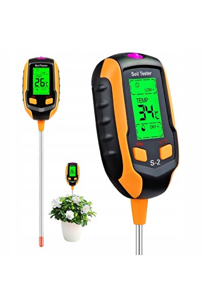 NO BRAND Tester de pH al solului 5 în 1 pentru măsurarea pH-ului solului din ...