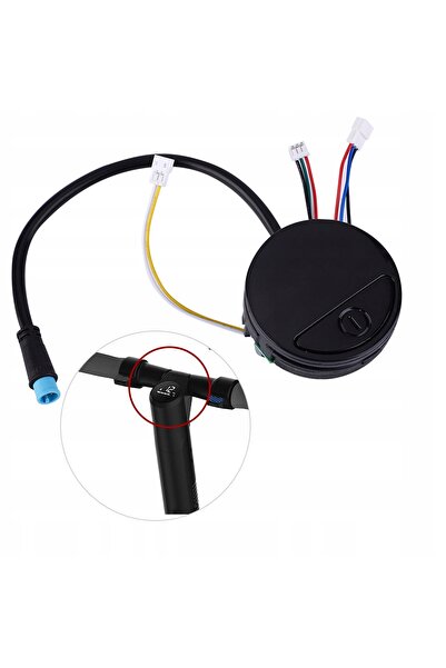 NO BRAND Panou de afișaj cu capac pentru trotineta electrică Ninebot ES1 ES2 ES4