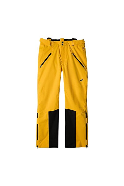 NO BRAND Pantaloni de schi pentru bărbați 4F cu bretele, membrană Dermizax 20...