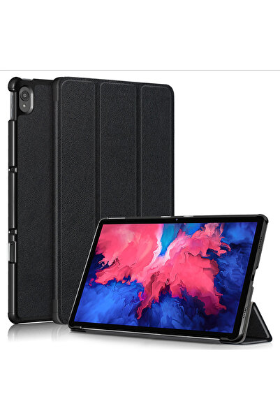 NO BRAND Husă tip carte din piele magnetică pentru Lenovo Pad P11 11.5 Negru ...