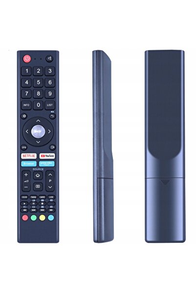 NO BRAND Telecomandă TV pentru Chiq U43H7A Versiune Originală cu Microfon 2