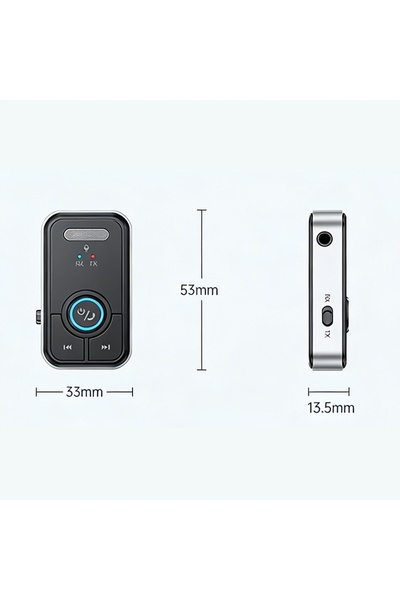 NO BRAND Adaptor Transmițător Bluetooth 5.3 Mod Dual Receptor-Transmițător