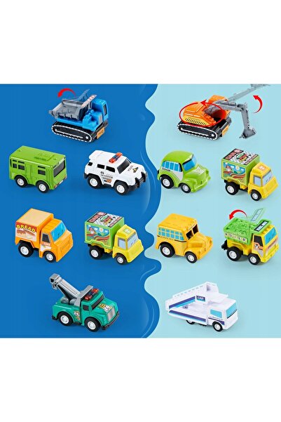 NO BRAND Set de mașini Mașini Vehicule Cadou 25X Jucării mașini Camion