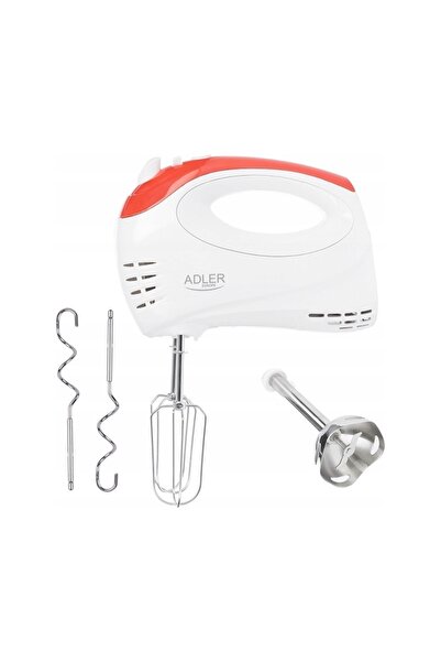 adler Mixer de mână, blender, aparat de bucătărie, puternic, 300W