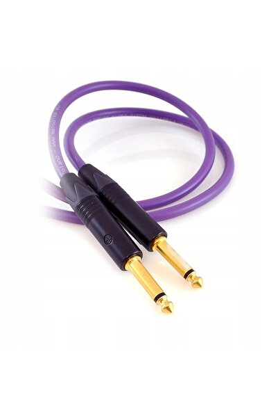 NO BRAND Cablu de chitară instrumentală Jack - Jack 6.3 mm Mono Melodika Mdj1...