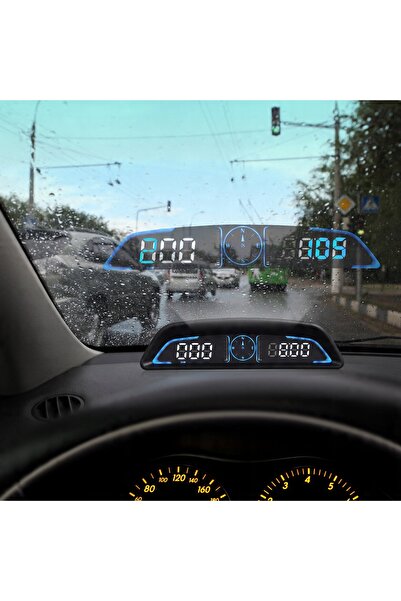 NO BRAND Display Head-up Auto OBD2 GP LED LCD, Proiector Head-up Display "