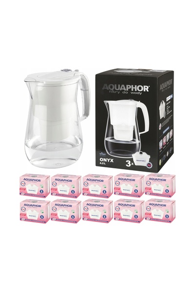 Aquaphor Morion Cană filtrantă pentru apă Aquaphor Onyx 4,2+ 10 Maxfor Mg