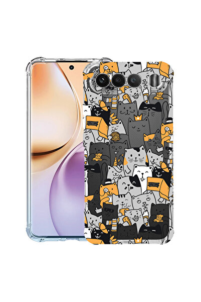bestcase ®   Husă Antișoc pentru Realme 16, Model cu pisici, 3156793 AS 1030