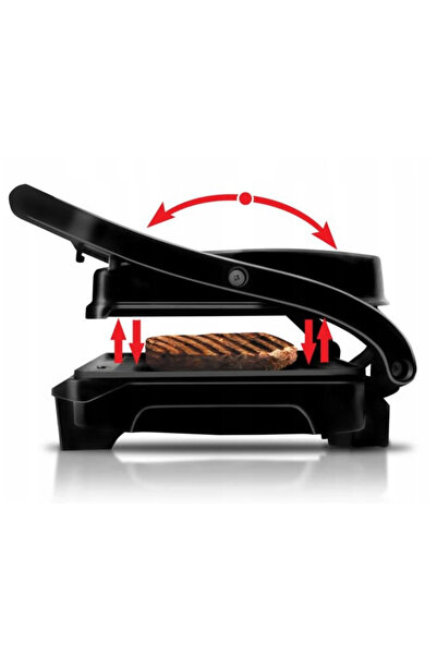NO BRAND Grill electric cu contact, aparat de gătit tip canapea, prăjitor de ...