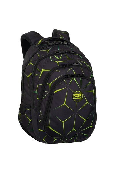 NO BRAND Rucsac școlar cu multiple compartimente Coolpack Negru, Multicolor 27 L