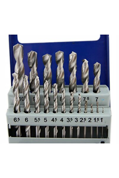 NO BRAND Set burghie pentru metal 1-10mm 19El Corona C9405