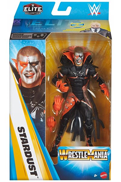NO BRAND WWE Wrestlemania Elite Collection Mattel Figurină Ruchoma Stardust J...