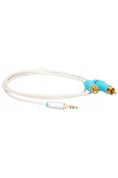 NO BRAND CABLU AUDIO AUX STEREO 3,5mm JACK - 2 RCA CHORD C-JACK MINI-JACK/RCA...
