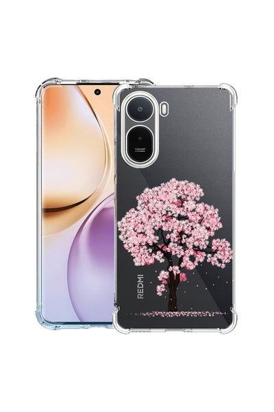 bestcase ®   Husă Antișoc pentru Xiaomi Redmi A7 Pro, Arbori cu flori de cire...
