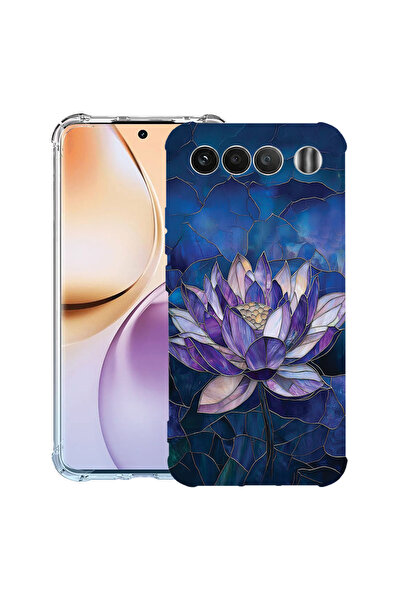 bestcase Intelli® Husa Anti Shock Case For Realme 16, Floral - Stained Glass ...