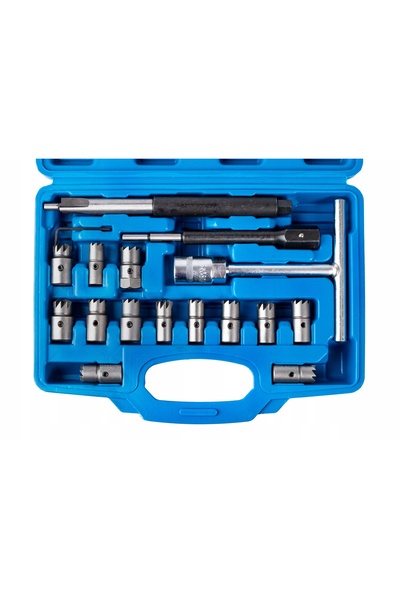 Falon Tech Set de freze pentru fantele duzelor de arzător 17EL, set de freze ...