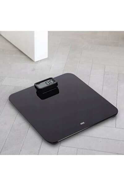 NO BRAND Cântar de baie Ade Dynamo, până la 150 kg, 31 x 30 cm, Negru