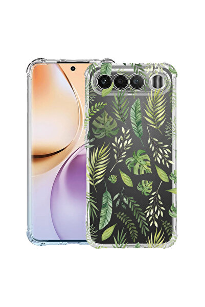 bestcase ®   Husă Antișoc pentru Realme 16, Frunze verzi, 3156793 AS 77