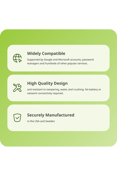 NO BRAND Cheie de securitate Yubico YubiKey 5 NFC neagră