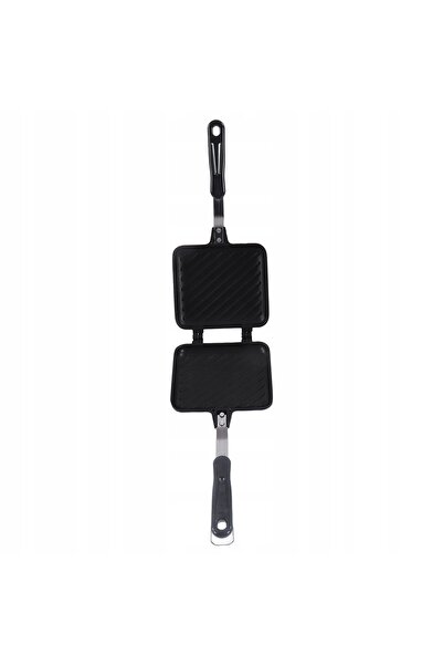 NO BRAND Tigaie cu două fețe și bază plată 35x15cm