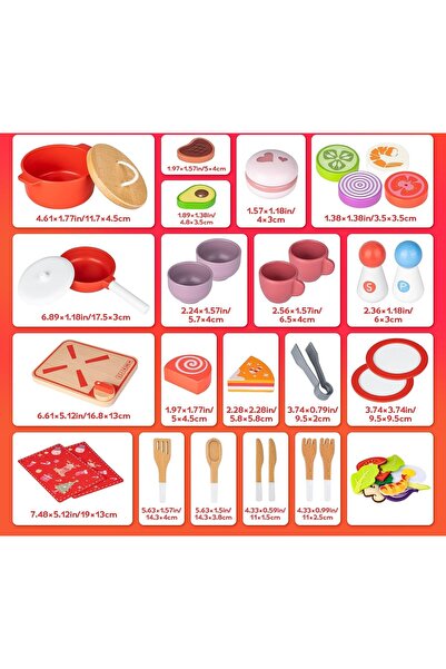 NO BRAND CALENDAR DE ADVENT ACCESORII DE BUCĂTĂRIE PENTRU COPII JUCĂRIE DIN L...