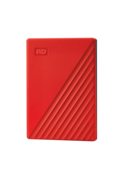 WD My Passport 4TB Hard Disk Portabil - Roșu