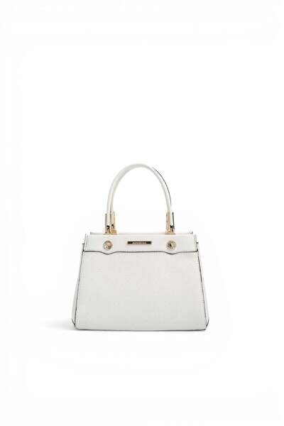 Silver Polo White - Women's Handbag with White Logo Sp1293