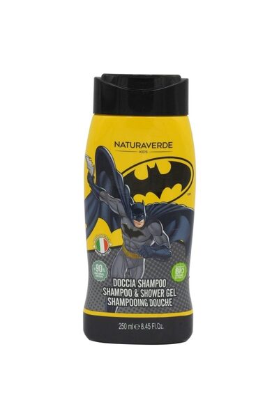 Batman Σαμπουάν και Αφρόλουτρο, Μπάτμαν, 250 ml Μπλου Ένερτζι