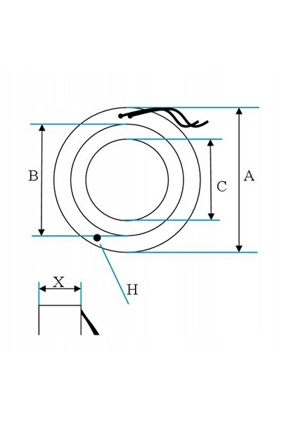 NO BRAND Bobină compresor AC Hs-15 Hs-18 Hyundai