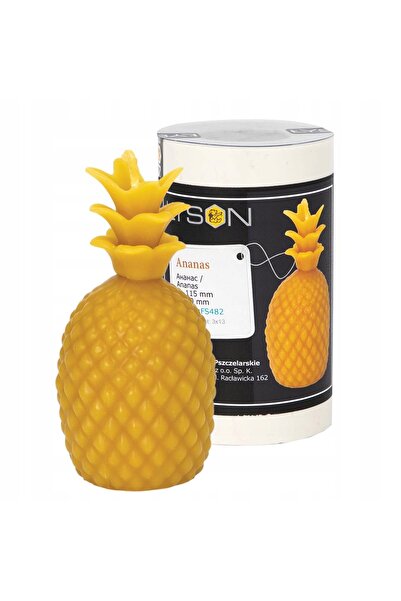 NO BRAND Matriță de silicon pentru lumânări din ceară - Ananas - Fs482