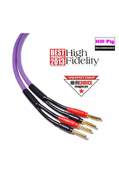 NO BRAND Melodika Mdsc4050 Purple Rain Cablu de difuzor OFC 4N 2x4mm² 5m pereche