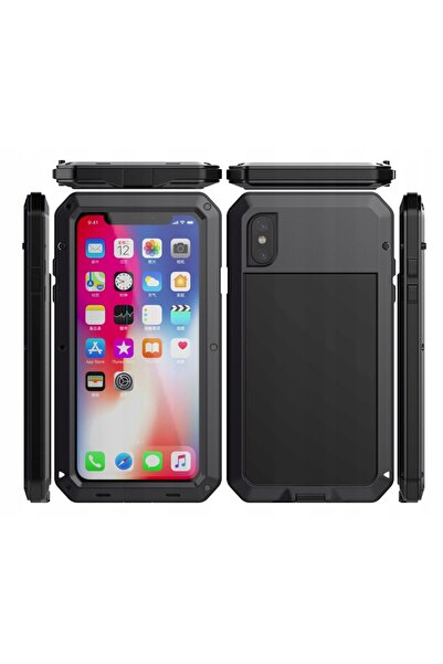 NO BRAND Lunatik Taktik Husă Armurată 360 °   Husă rezistentă iPhone Xr