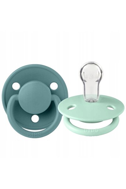 NO BRAND Bavețele pentru copii De Lux 2 bucăți. Silicon 0m+ Nordic Mint/ Isla...