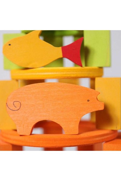 NO BRAND Figurine pentru numărat, povești, animale, povești Grimm