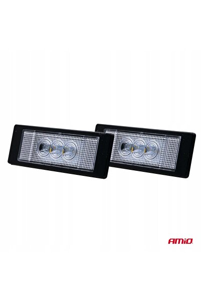 AMIO LUMINI LED PENTRU PLACĂ DE ÎNREGISTRARE CLP22 BMW MINI COOPER FIAT 2 BUC...