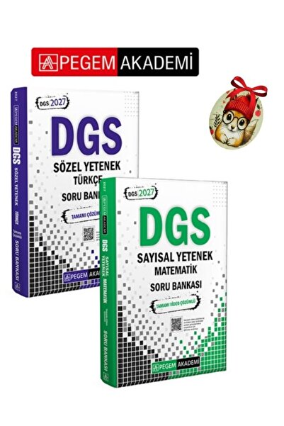 Pegem Akademi Yayıncılık PEGEM AKADEMİ 2027 DGS Sözel Yetenek Soru Bankası + ...