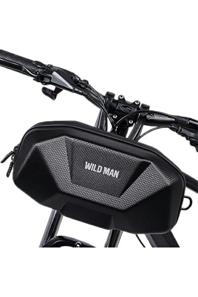 Wildman X9 Waterproof Bike Handlebar Bag 3.5L Reflective Black