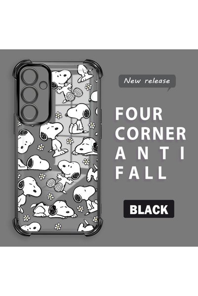 ucuc Samsung Galaxy S23 Fe Compatible Transparent Back Four Corners Reinforce...
