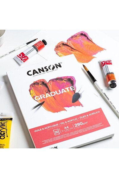 Yıldızan Ysf Shop Graduate, Oil and Acrylic Painting Paper, Slightly Rough Su...