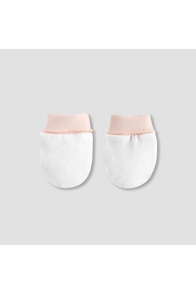 giggles Mittens with Scallop Trim, 0-36 Months