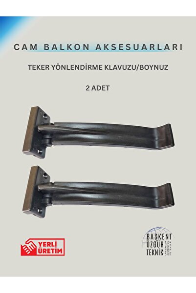 CADDE CAM BALKON KATLANIR CAM BALKON ÜST TEKER YÖNLENDİRME KLAVUZU/BOYNUZ