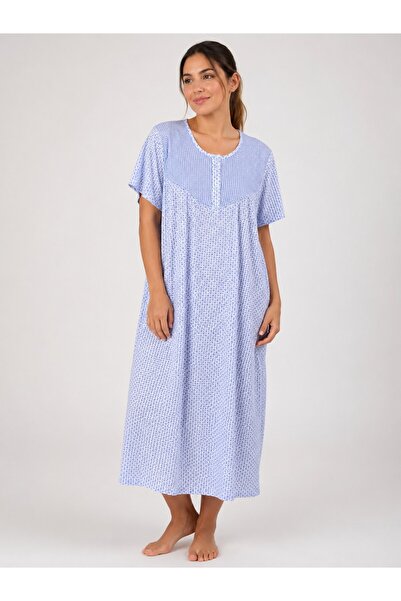Alize Moda Κοντομάνικο με σχέδιο καρδιάς, 100% βαμβάκι, μεγάλο μέγεθος, γυναι...
